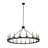 Armistead 18 - Light Wagon Wheel Chandelier-179171094