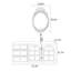 Meuble-lavabo simple de style français-112457889
