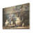 Thistle Farmhouse Still Life - Thistle Wood Art On Natural Pine Wood-359950994