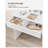 Altariq 31.5'' Wide Vanity with Large Mirror, Dimmable LED Lights, 3 Compartments, 2 Drawers-410251607