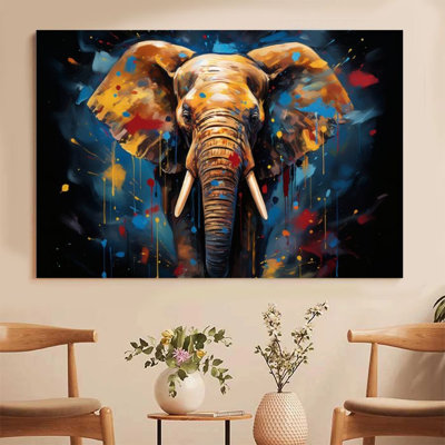 Impression sur toile encadrée 1Pc