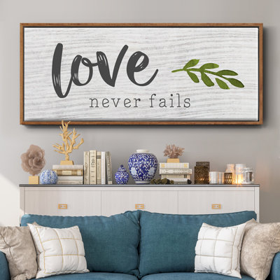 Love Love Fails - Toile encadrée