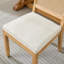 Ensemble de 2 chaises de cuisine et salle à manger de style Mid-Century moderne avec structure en bois franc naturel-1048106991