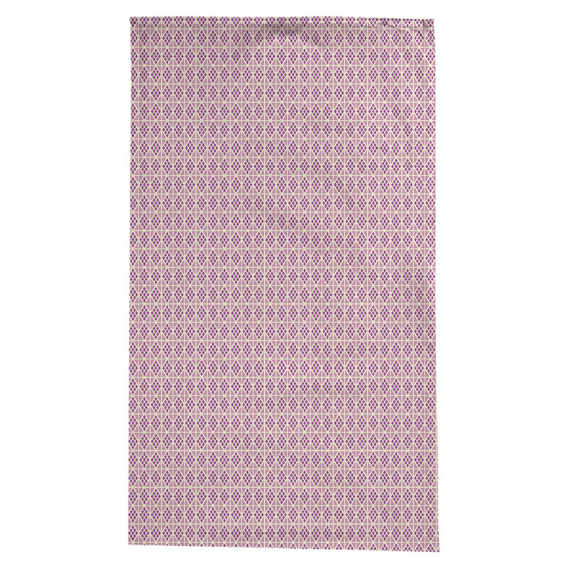 Nappe diamants Leffel, Mauve