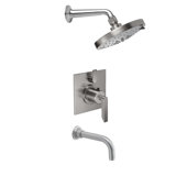Rincon Bay 2.5 GPM Styletherm 0.5" Thermostatic Shower System with Showerhead and Tub Spout