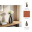 Vase en terre cuite fabriqué à la main - décor décoratif moderne en céramique avec motif texturé-1597789400