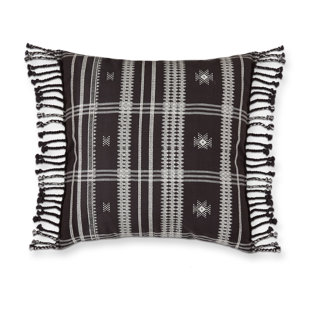 Cotton Throw Square Pillow Cover & Insert