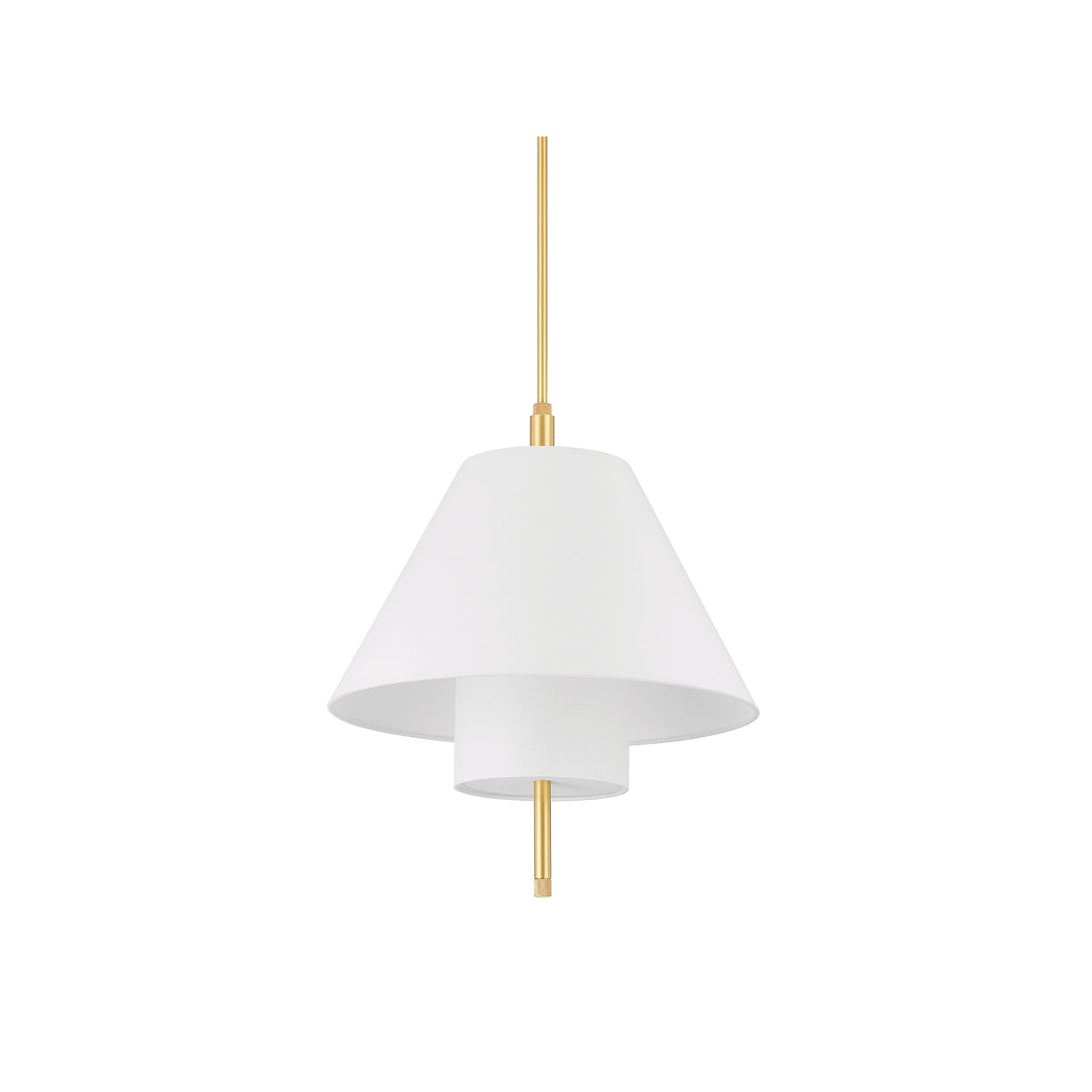Glenmoore Pendant by PEMBROOKE & IVES, Aged Brass