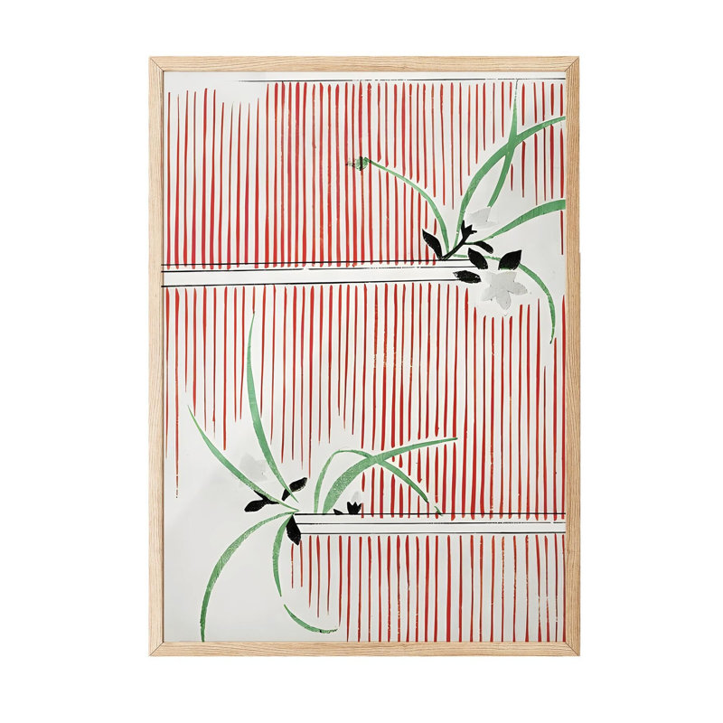 Peinture décorative encadrée