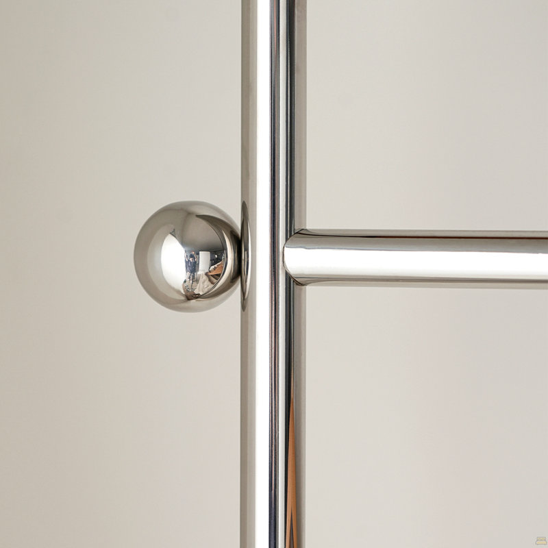 Portemanteau Leon, Silver,Brown