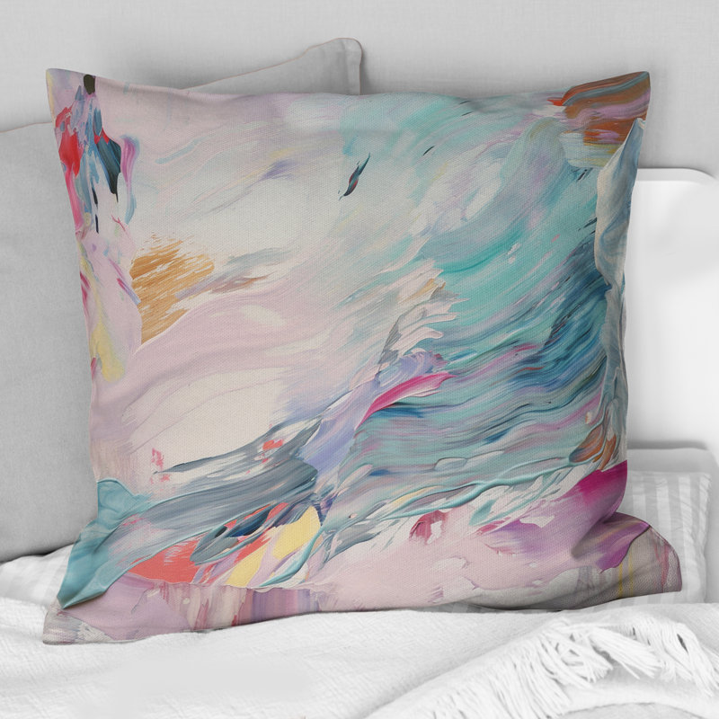 «Spring Miracles In Tender Retro Pastel», reproduction de peinture abstraite