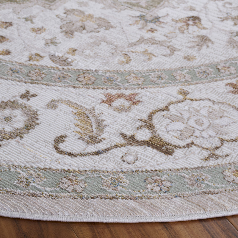Ellwood 212 Performance Oriental Rug, Round 6'5"