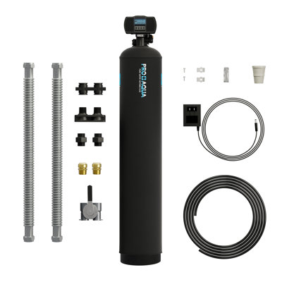 Whole House Well Water Filtration System Filters Iron Sulfur Manganese and More 1 in. Digital Valve 1 cu. ft.