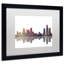 «Boston Massachusetts Skyline» par Marlene Watson, impression encadrée-15723306-59133862