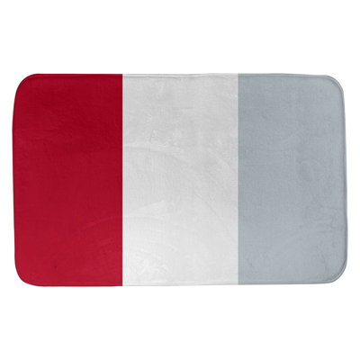 Milwaukee Memory Foam Non-Slip Bath Rug