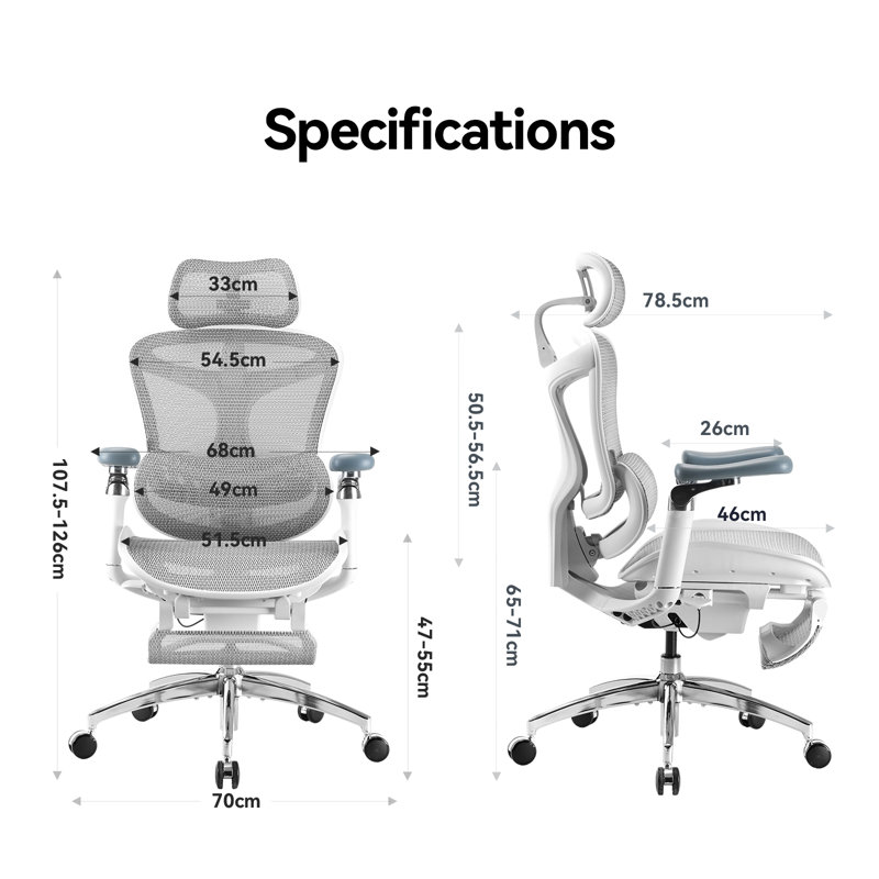 Office Chair, White
