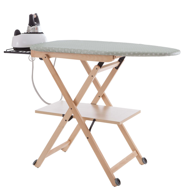 Grazierville Wood Freestanding Ironing Board, Natural