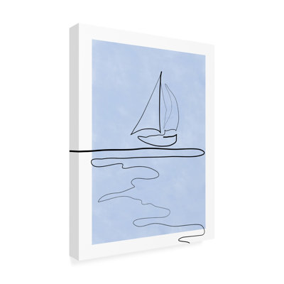 Art sur toile Elena Ristova Aspectratio Indigo47