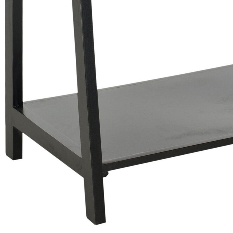 Albirta Ladder Bookcase, Black