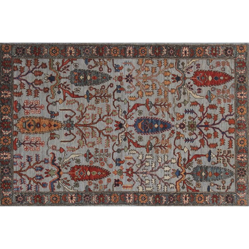 Traditional One-of-a-Kind Rectangle 3'3" X 5'1" Hand Knotted Area Rug