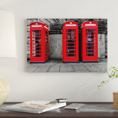 «London Calling» par Anders Jorulf, impression sur toile tendue