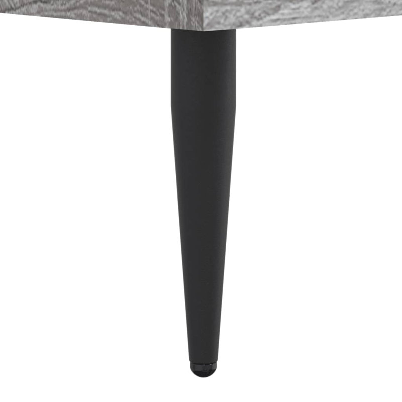 Loginov Bed Frame, Grey Sonoma, 90 x 190cm