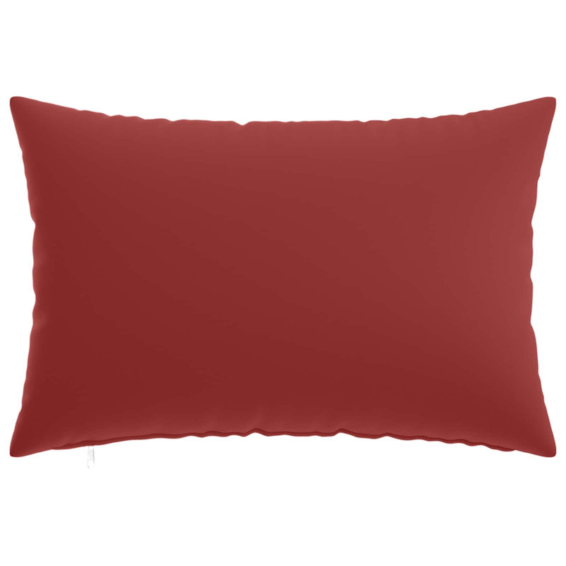 Red Cushion Cover, Rectangle 30cmH x 50cmW, Wine Red
