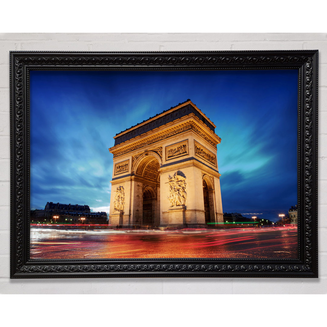 Arc De Triomphe 7 - Einzelner Bilderrahmen Kunstdrucke