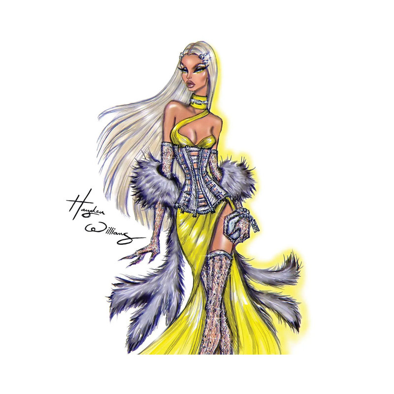 " Luminous " by Hayden Williams, 12" H x 12" W x 0.75" D