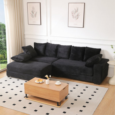 Canapé modulaire 108,6 po