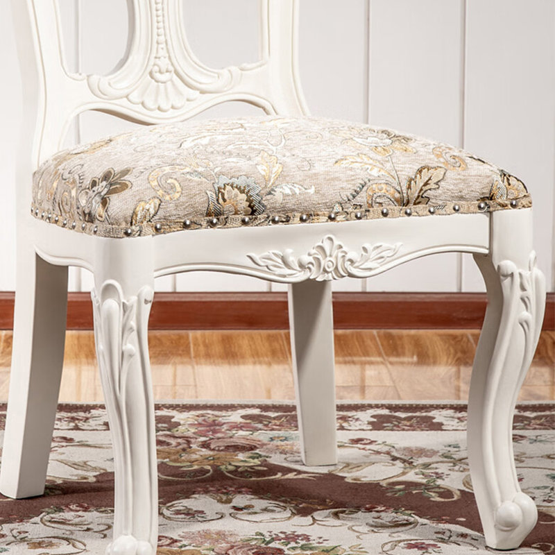 Exquisite European style desk and chair set