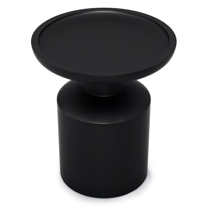 Modern  Accent Table, Black