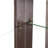 2 Doors Lighted Display Cabinet With Tempered Glass Doors, Adjustable Shelves, Mirrored Back, Cherry American Retro Curio Glass, Lighted, Ornament-121158781
