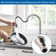 3-Function Pull Down Kitchen Faucet Replacement Spray Nozzle with 9 Adapters