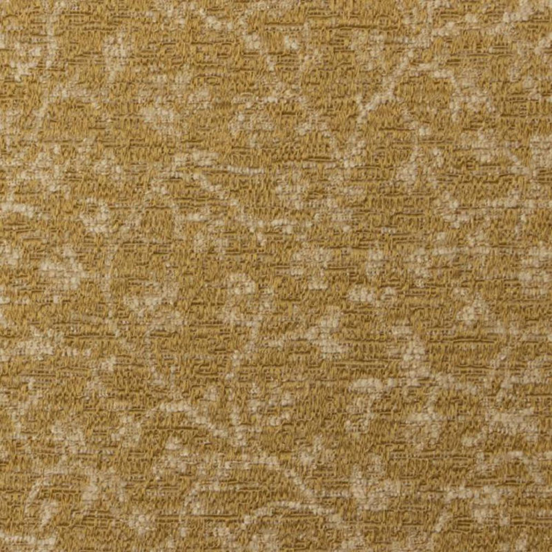 Tissu floral / feuillage Premier, Brun