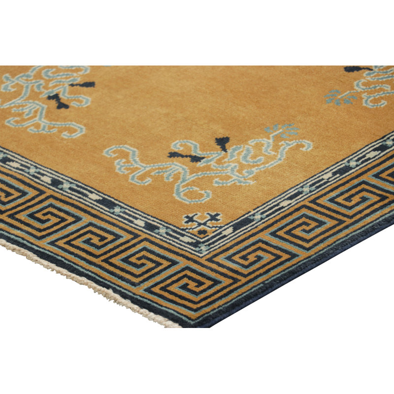 One-of-a-Kind 3'3x3'2 Hand Knotted Area Rug