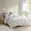 Ensemble de housse de couette en jacquard de coton 3 pièces très grand / très grand californien-117517579-117517580