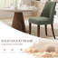 Parsons Upholstered Dining Chair Solid Wood Side Chair - Comfort & Style for Modern Homes-1743351648