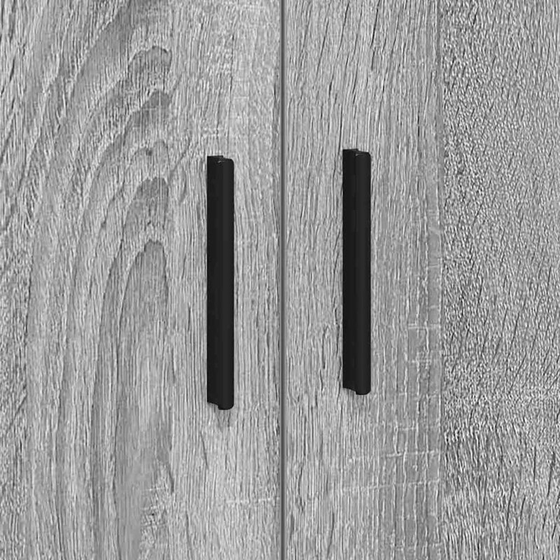 Storage Cabinet 108 X 41 X 40 Cm Engineered Wood, Grey Sonoma