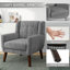 Jaqueze 73.4 Cm Wide Tufted Armchair-72026062