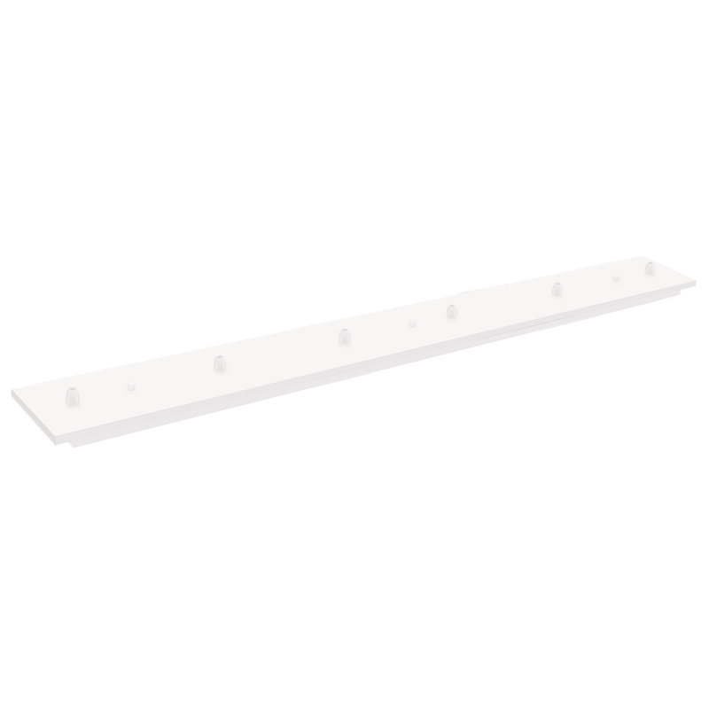 Auvent multi-ports, H 1 po x l 41,38 po x P 11 po, Blanc