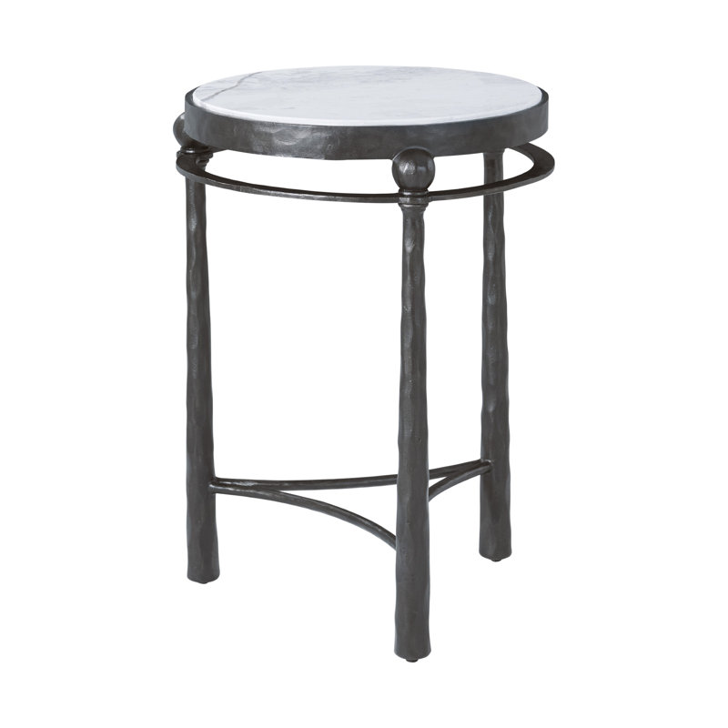 Spencer London Round Metal Drink Table