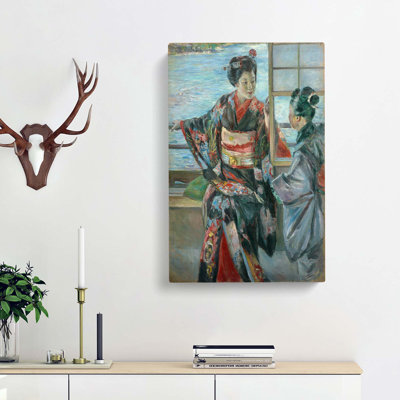 Kuroda Maiko by Kuroda Seiki - Wrapped Canvas Painting