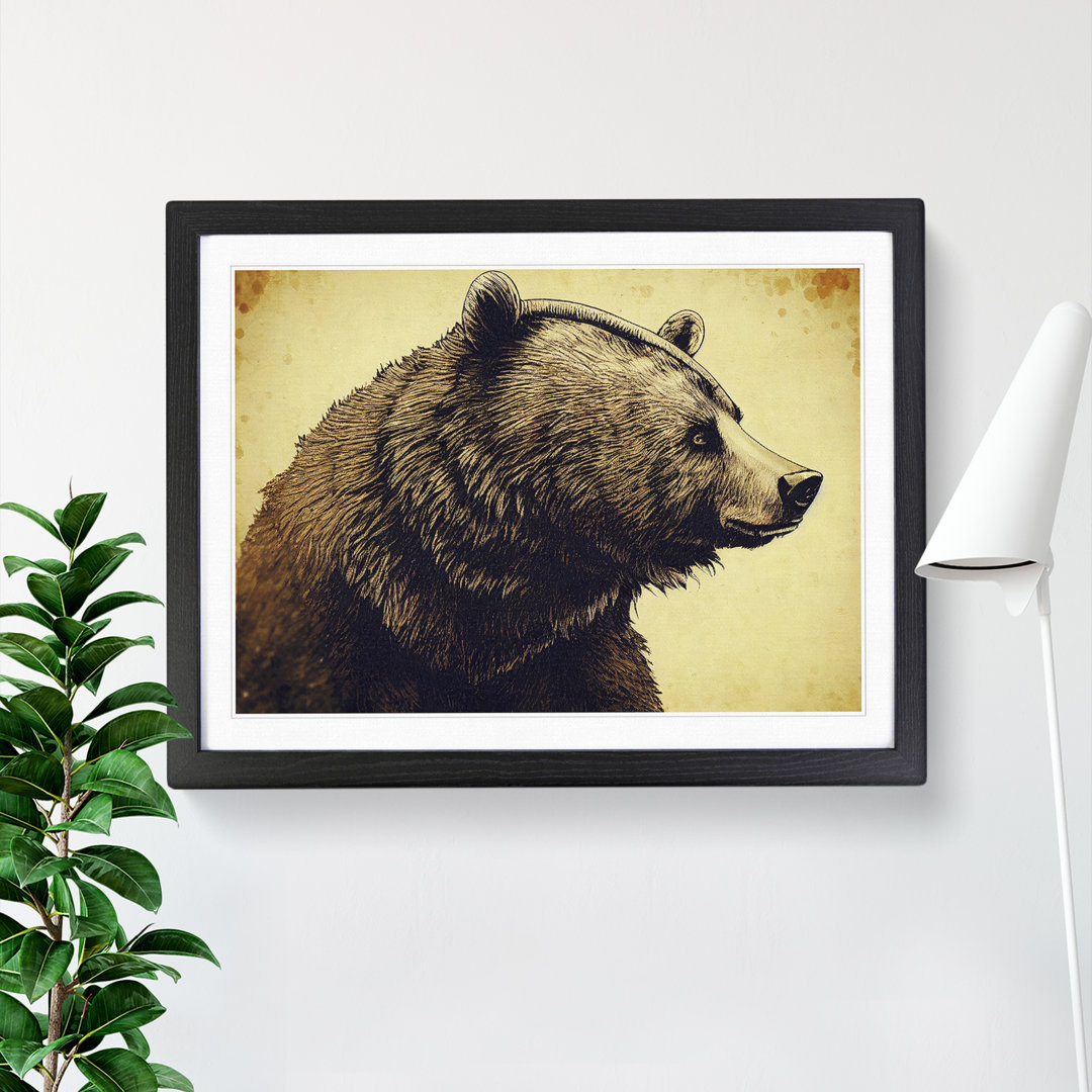 Glorious Bear - Framed Print