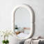 Sibora 50X80CM Wall Mirror Oval Resin Framed Accent Mirror-1635548446