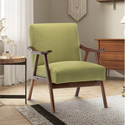Gabar 75Cm Wide Classic Mid-Century Modern Armchair