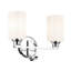 14.25" 2-Light Vanity Light with Glass-108202175-108202176