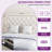 Tufted Upholstered Storage Bed With 4 Underbed Drawers & Charging Ports-1692405005-1692404993