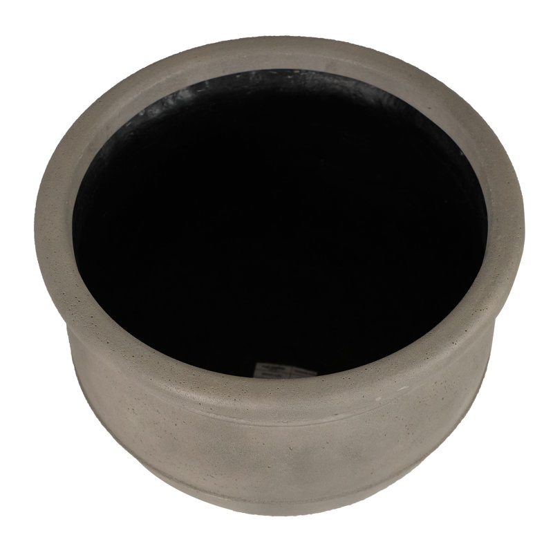 Villa Veranda 14 In. Dia x 11.63 In. H Indoor/Outdoor Triple Band Planter