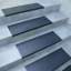 Tapis d'escalier noir antidérapant Coin-Grip